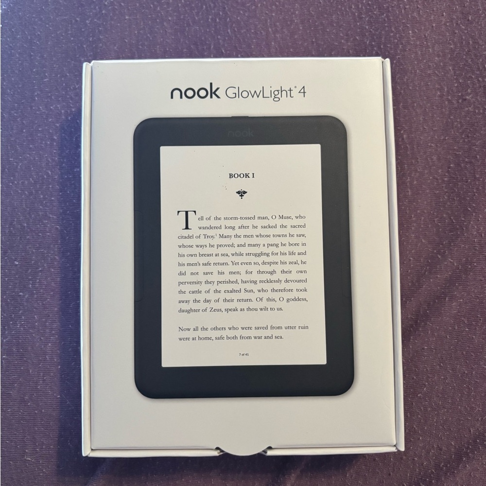 Nook GlowLight 4 E-Reader - Black
